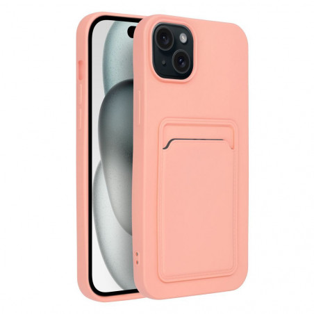 Apple iPhone 15 Plus Case Card Pink 