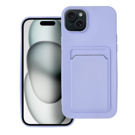 Apple iPhone 15 Plus Case Card Violet 