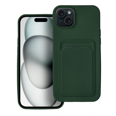 Apple iPhone 15 Plus Case Card Green