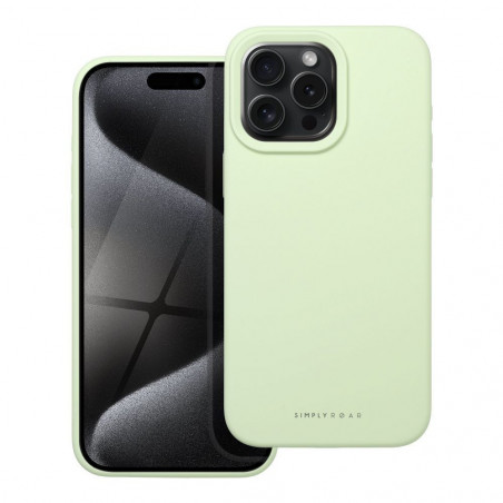 Apple iPhone 15 Pro Max Case Roar Cloud-Skin Light green 