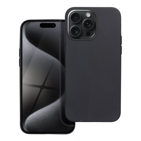 Apple iPhone 15 Pro Case MATT Black 