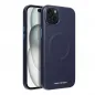 Apple iPhone 15 Plus Case Roar Leather Mag Elegant  MagSAFE  Navy 