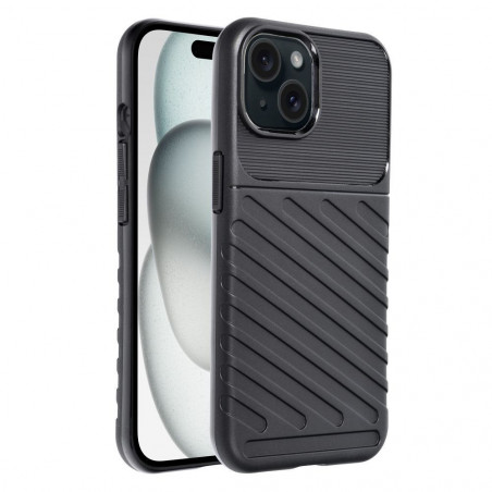 Apple iPhone 15 Case THUNDER Black 