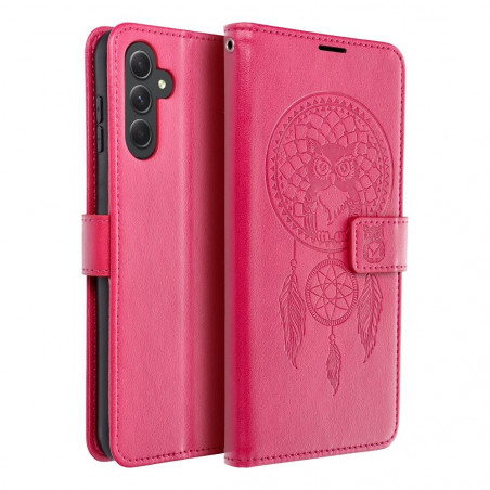 Samsung Galaxy A14 5G Wallet Cases MEZZO Book Dreamcatcher  Magenta 