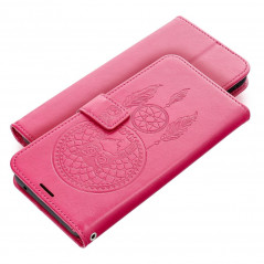 Samsung Galaxy A34 Wallet Cases MEZZO Book Dreamcatcher  Magenta 