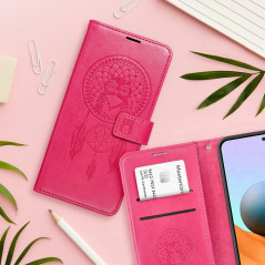 Samsung Galaxy A34 Wallet Cases MEZZO Book Dreamcatcher  Magenta 