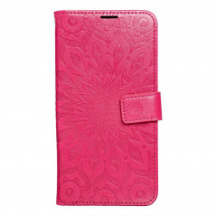 Samsung Galaxy A34 Wallet Cases MEZZO Book Mandala  Magenta 