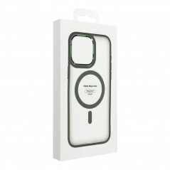 Apple iPhone 15 Pro Case Matte Mag Cove MagSAFE  Green 