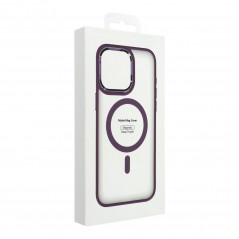 Apple iPhone 15 Case Matte Mag Cove MagSAFE  Purple 