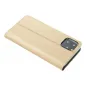 Apple iPhone 15 Plus Wallet Cases Sensitive Book Gold 