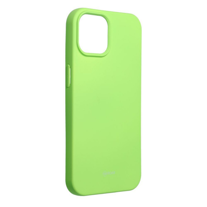 Apple iPhone 15 Case Roar Colorful Jelly Lime 