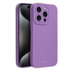 Apple iPhone 15 Pro Case Roar Luna Monochrome, Stylish, An aesthetic accessory  Violet