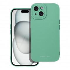 Apple iPhone 15 Case Roar Luna Monochrome, Stylish, An aesthetic accessory  Green