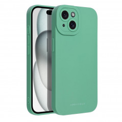 Apple iPhone 15 Case Roar Luna Monochrome, Stylish, An aesthetic accessory  Green