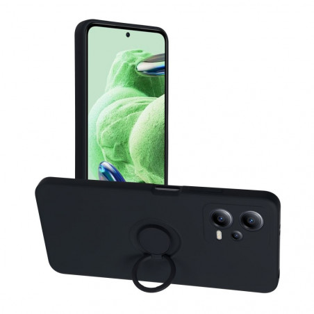 XIAOMI Redmi Note 12 5G Case Silicone ring Black 