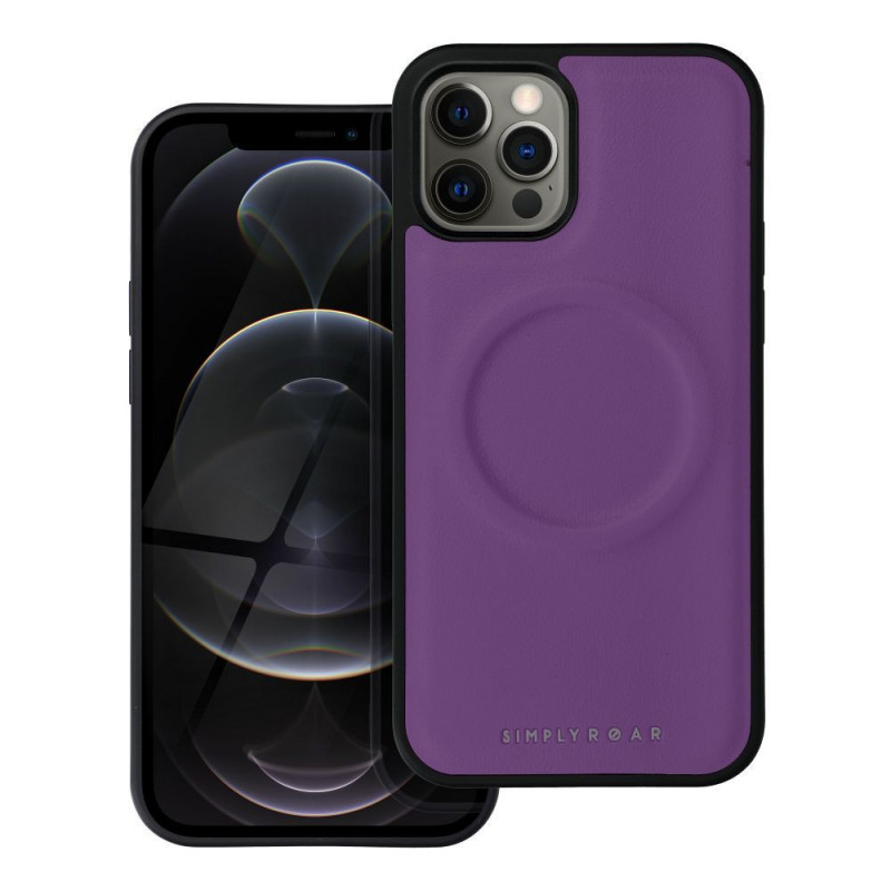 Apple iPhone 12 Pro Case Roar Mag Morning Elegant  MagSAFE  Purple 