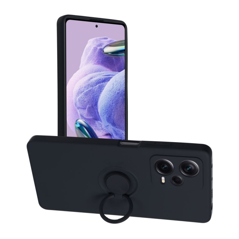 XIAOMI Redmi Note 12 Pro Plus 5G Case Silicone ring Black 