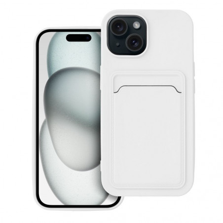 Apple iPhone 15 Case Card White