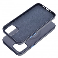 Apple iPhone 12 Case Roar Leather Mag Elegant  MagSAFE  Navy 