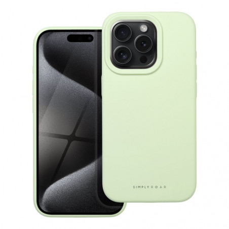 Apple iPhone 15 Pro Case Roar Cloud-Skin Light green 