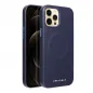 Apple iPhone 12 Pro Max Case Roar Leather Mag Elegant  MagSAFE  Navy 