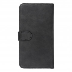 Samsung Galaxy A54 Univerzálne puzdro, Wallet Cases COMMON book Elegant, Soft lining inside  Black 