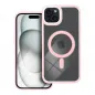 Apple iPhone 15 Plus Case Color Edge Mag MagSAFE  Pink 