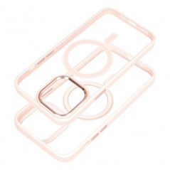 Apple iPhone 15 Plus Case Color Edge Mag MagSAFE  Pink 