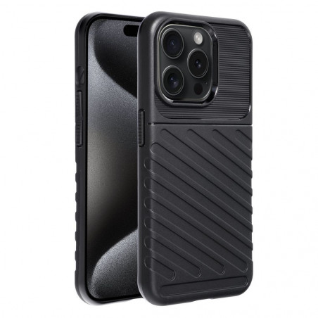 Apple iPhone 15 Pro Case THUNDER Black