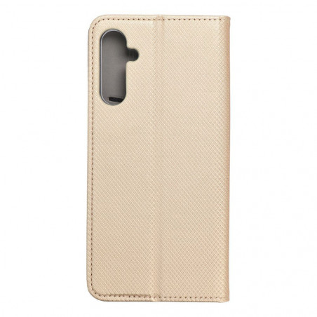 Samsung Galaxy A25 5G Wallet Cases Smart Case Book Gold 