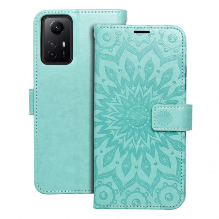 XIAOMI Redmi Note 12s Wallet Cases MEZZO Book Mandala  Green 