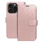 Apple iPhone 15 Pro Wallet Cases MEZZO Book Mandala  Rose gold 