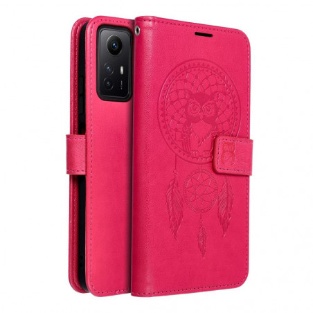 XIAOMI Redmi Note 12s Wallet Cases MEZZO Book Dreamcatcher  Magenta 