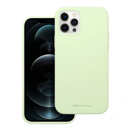 Apple iPhone 12 Pro Case Roar Cloud-Skin Light green 