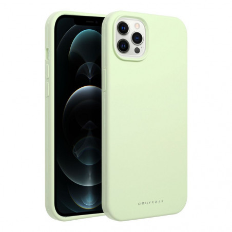 Apple iPhone 12 Pro Case Roar Cloud-Skin Light green