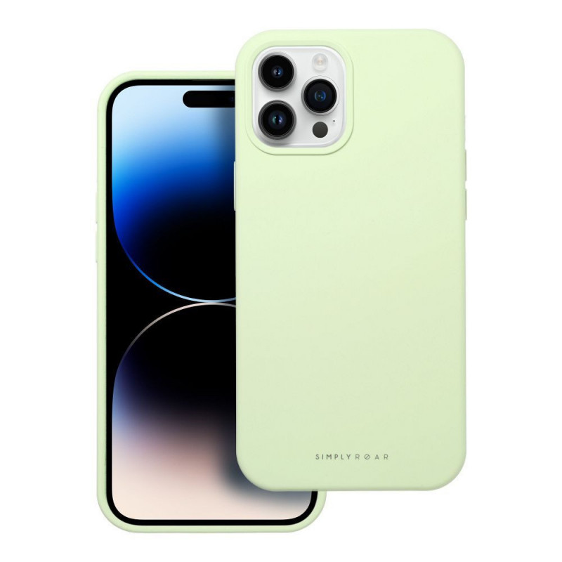 Apple iPhone 12 Pro Max Case Roar Cloud-Skin Light green 