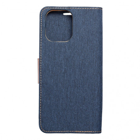 XIAOMI Redmi 12 Wallet Cases CANVAS Book Navy blue 