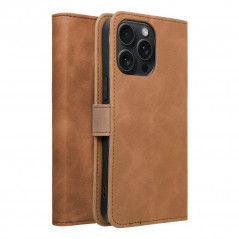 Apple iPhone 15 Pro Max Wallet Cases TENDER Book Brown 