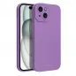 Apple iPhone 15 Case Roar Luna Monochrome, Stylish, An aesthetic accessory  Violet 