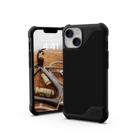 Apple iPhone 14 Case Urban Armor Gear Metropolis LT Premium case  Kevlar black 