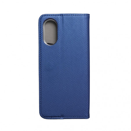 Oppo A17 Wallet Cases Smart Case Book Navy 