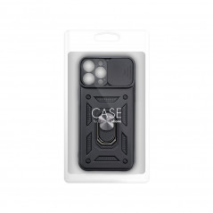 Apple iPhone 12 Case Slide Armor Black 