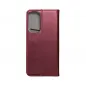 Motorola Edge 30 Wallet Cases Smart Magneto book Burgundy 