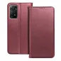 Motorola Edge 30 Ultra 5G Wallet Cases Smart Magneto book Burgundy 