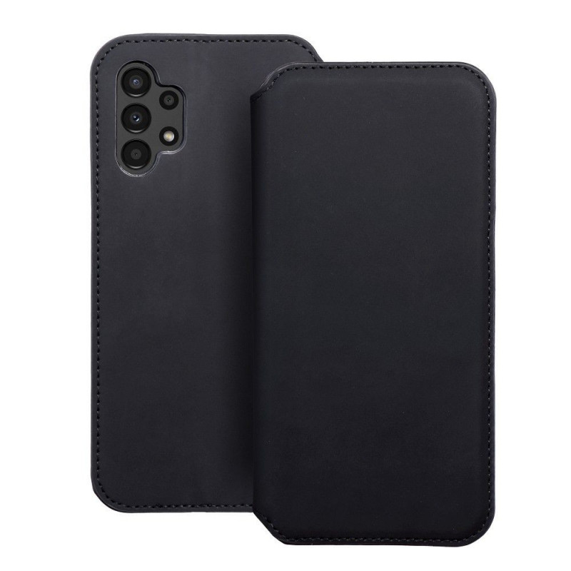 Samsung Galaxy A13 LTE Wallet Cases Dual Pocket book Black 