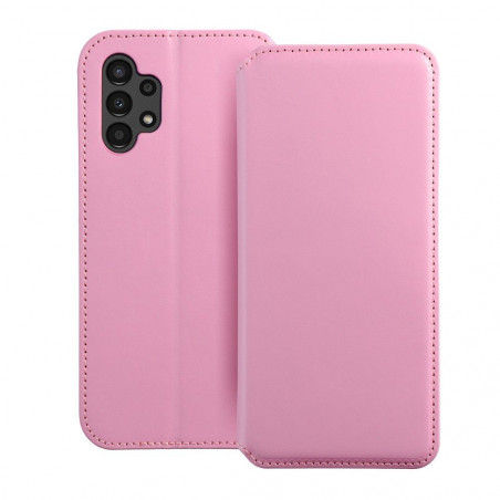 Samsung Galaxy A13 LTE Wallet Cases Dual Pocket book Light pink 