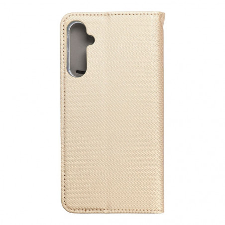 Samsung Galaxy A34 Wallet Cases Smart Case Book Gold 