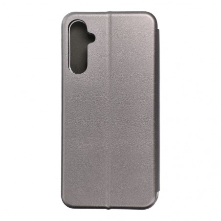 Samsung Galaxy A34 Wallet Cases Book Elegance Elegant  Grey 