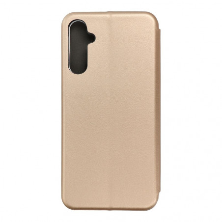 Samsung Galaxy A34 Wallet Cases Book Elegance Elegant  Gold 