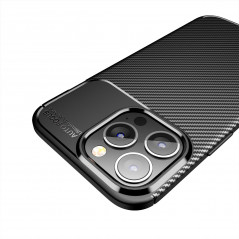 XIAOMI 12 Lite Case Carbon premium Elegant  Black 